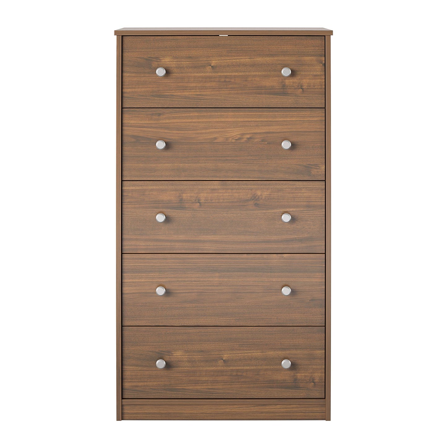 Ellwyn Tall 5 Drawer Dresser, Walnut - Saint Walnut