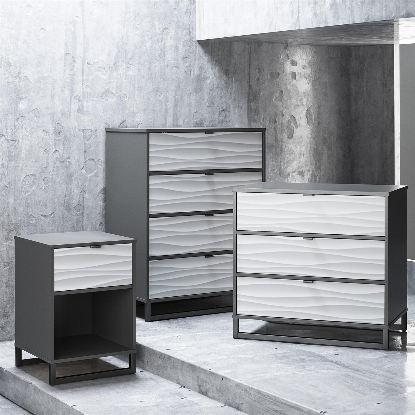 Monterey Nightstand - Graphite