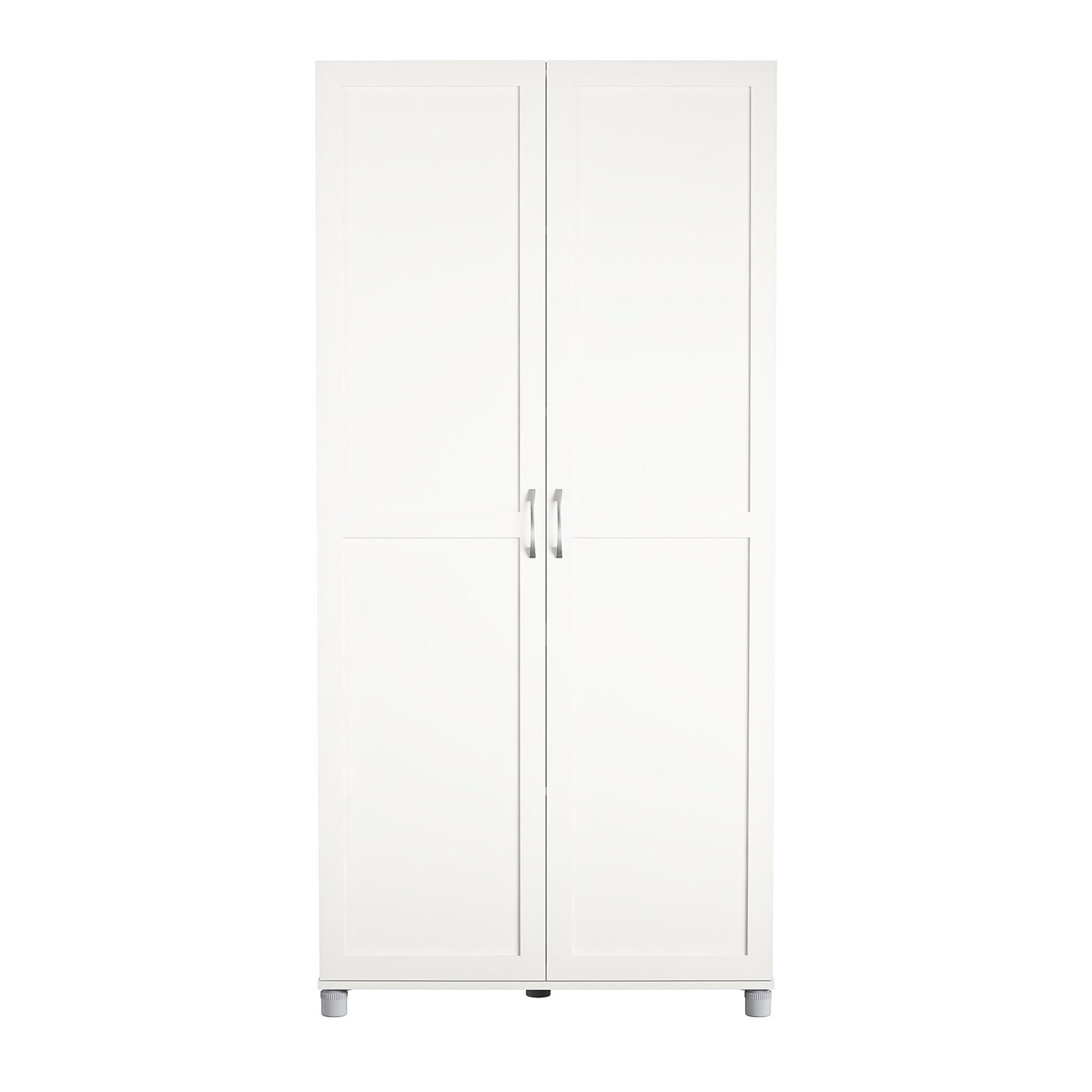 Lory Framed 36In Utility Cabinet - White