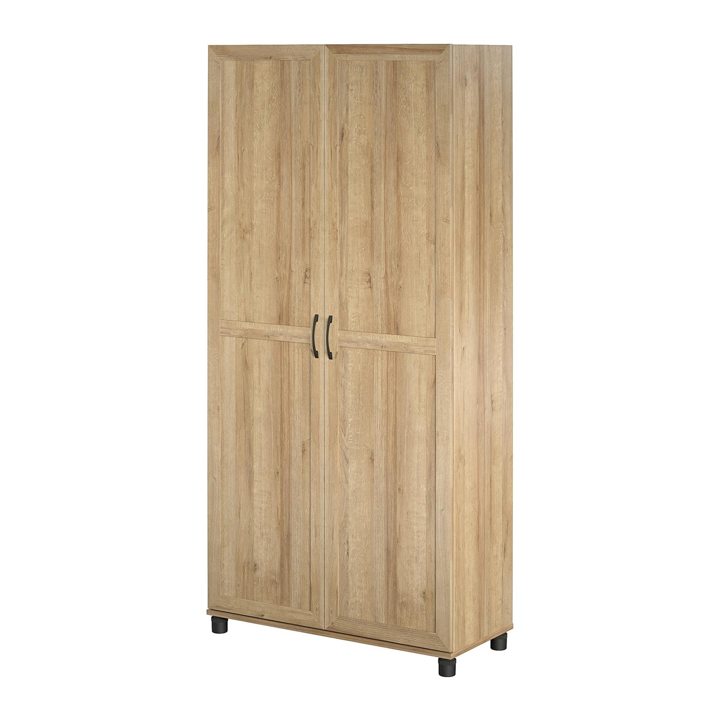 Lory Framed 36" Utility Cabinet, Natural - Natural