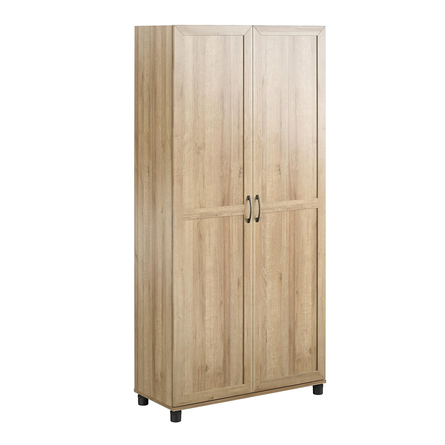 Lory Framed 36" Utility Cabinet, Natural - Natural