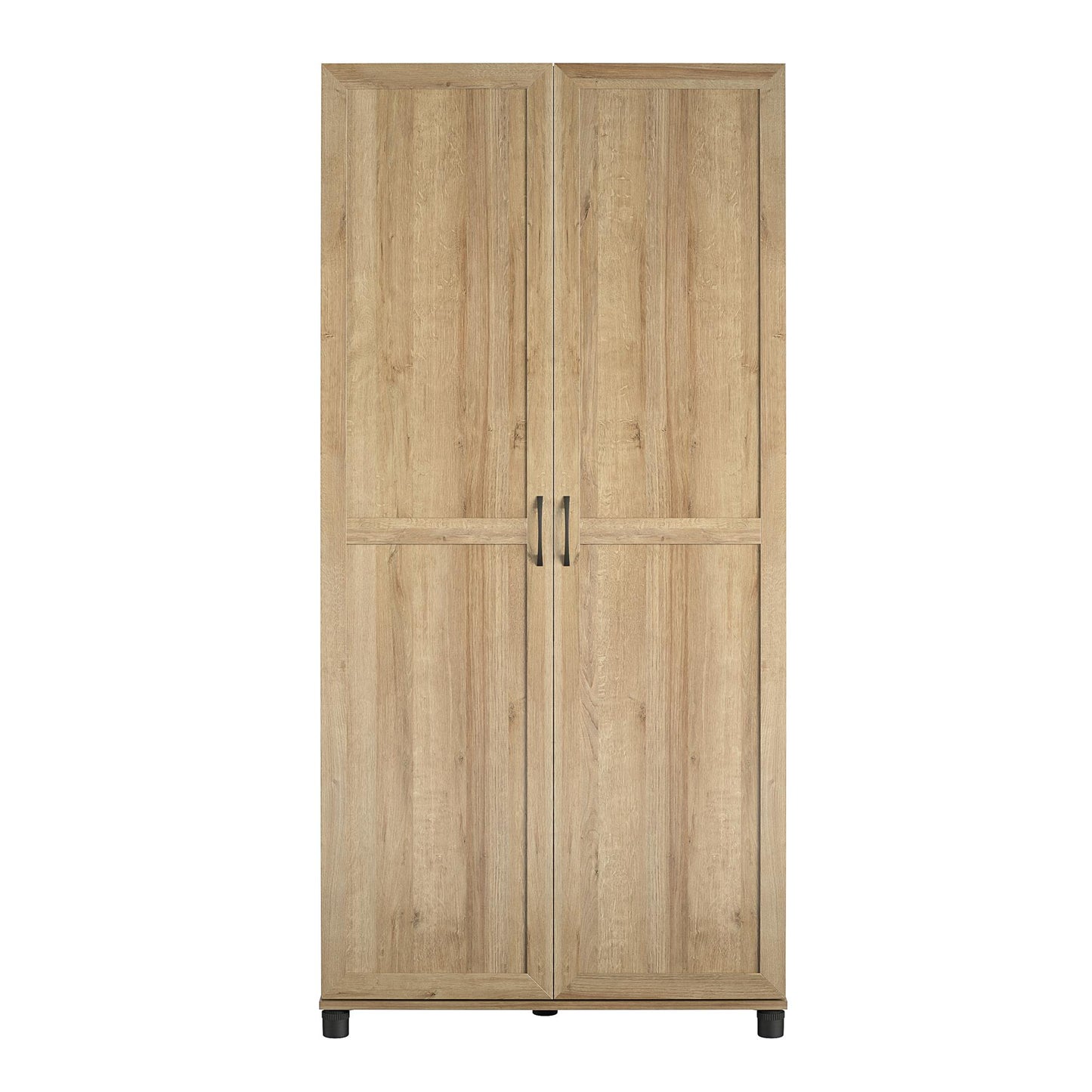 Lory Framed 36" Utility Cabinet, Natural - Natural