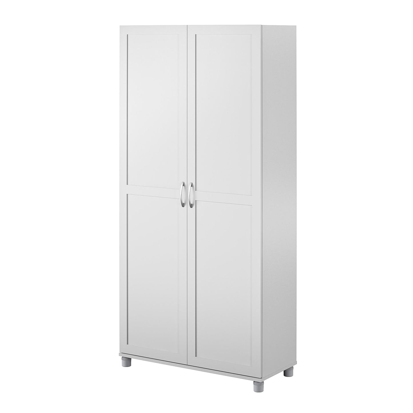 Lory Framed 36In Utility Cabinet - Dove Gray