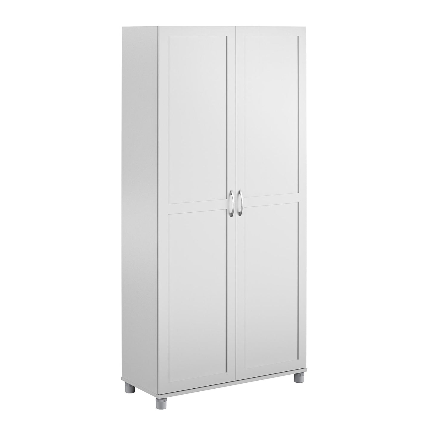 Lory Framed 36In Utility Cabinet - Dove Gray