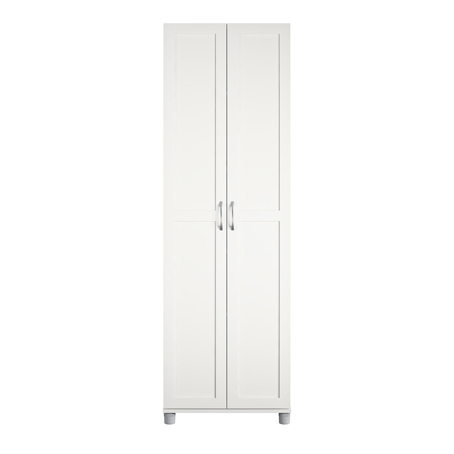 Lory Framed 24In Utility Cabinet - White