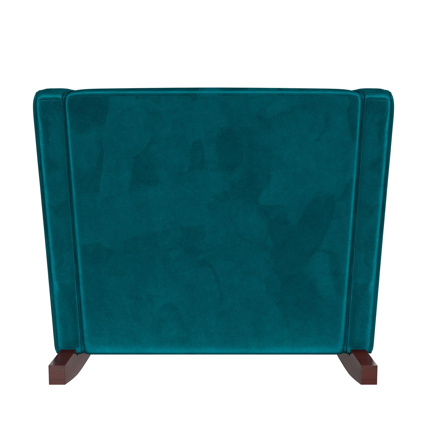 Baby Relax Hadley Upholstered Double Rocker Chair, Green Velvet - Green