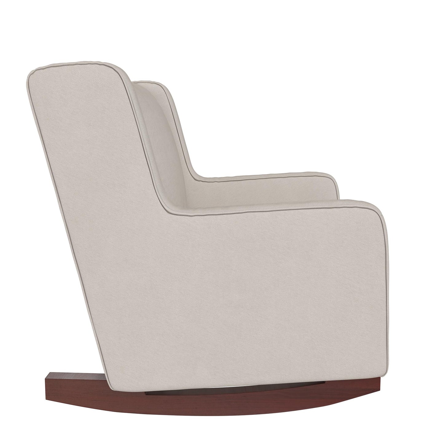 Hadley Double Rocker Chair Extra Wide for Complete Comfort - Beige