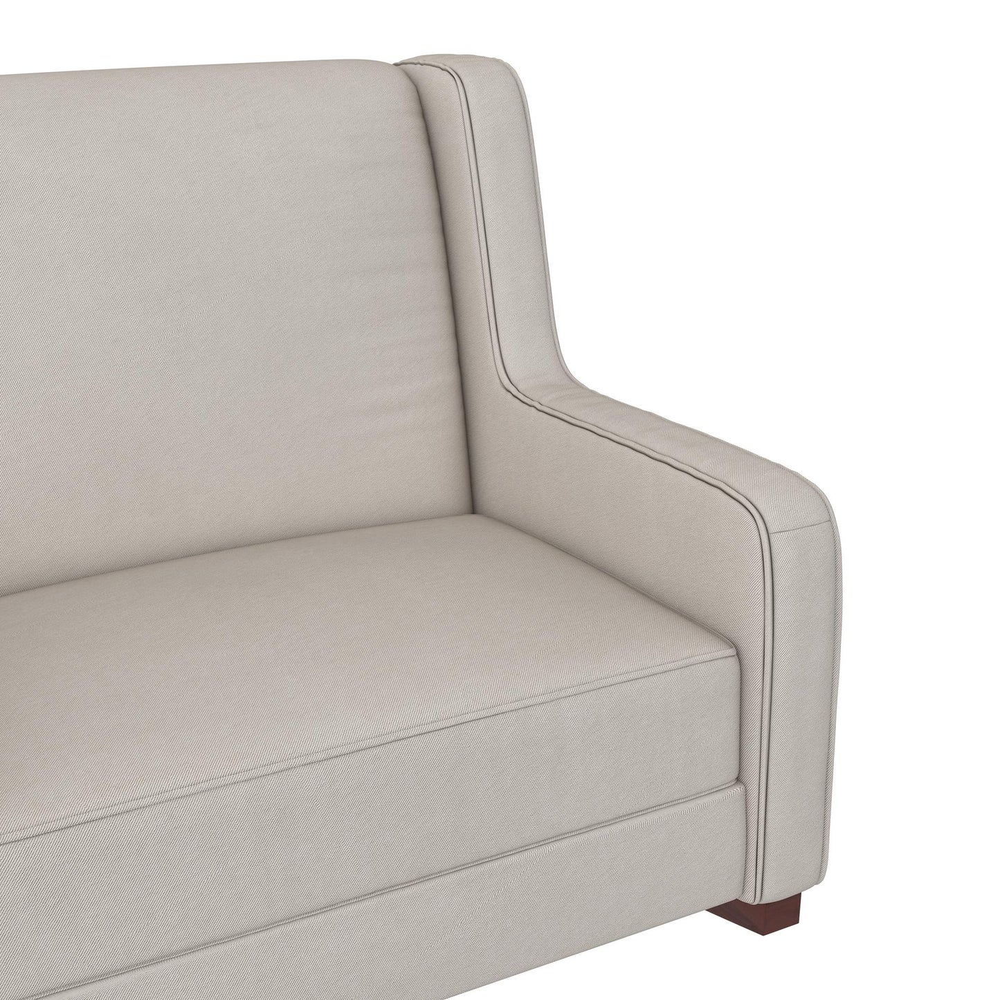 Hadley Double Rocker Chair Extra Wide for Complete Comfort - Beige