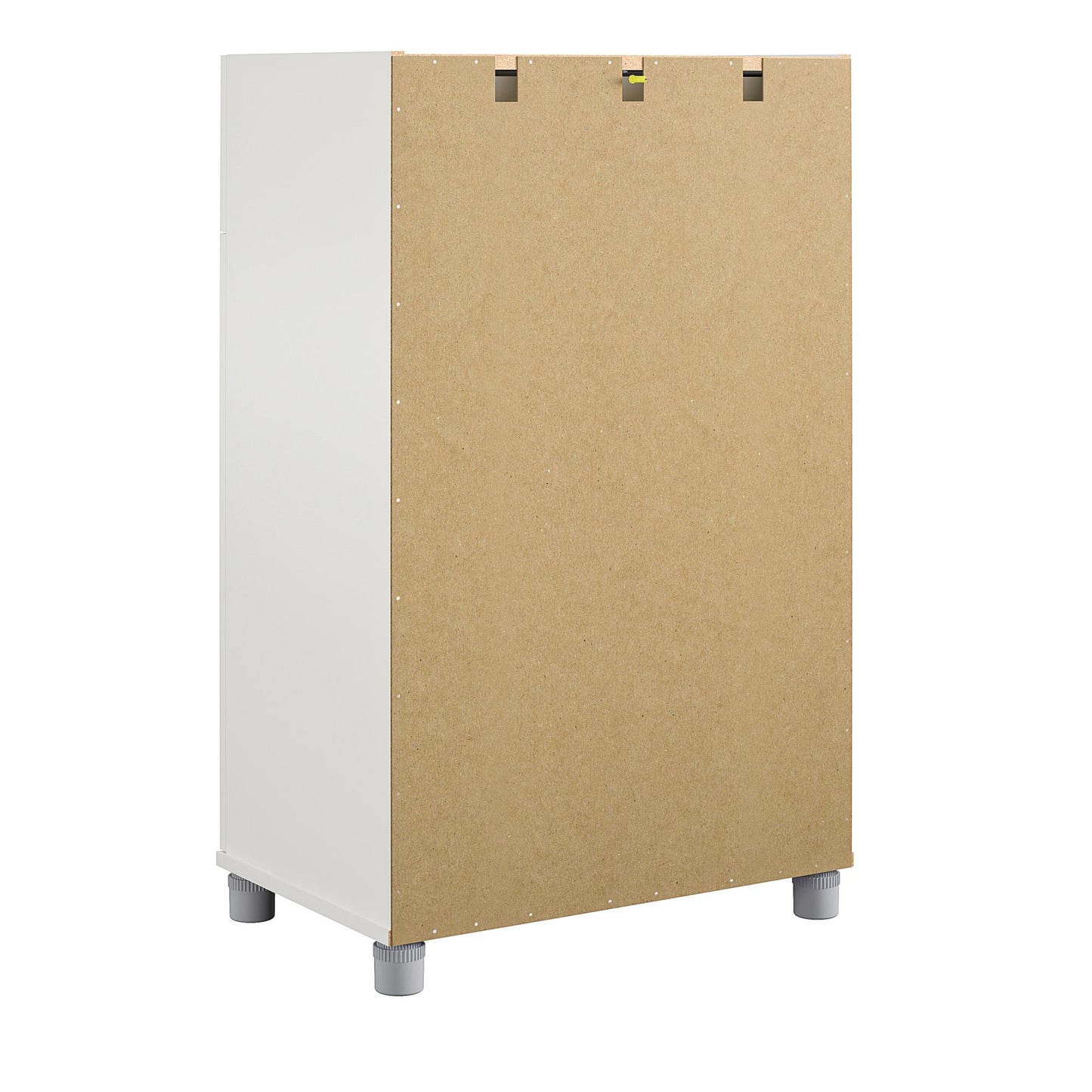 Lory Framed 2 Door/1 Drawer Base Cabinet - White