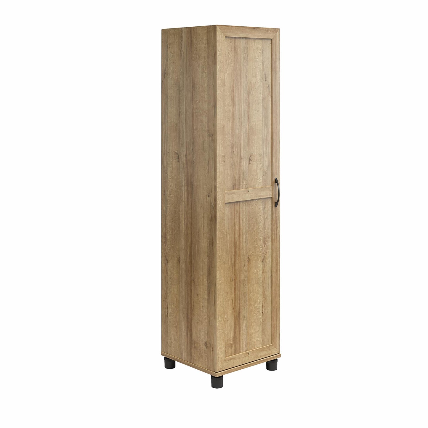 Basin Framed 60" Storage Cabinet - Natural