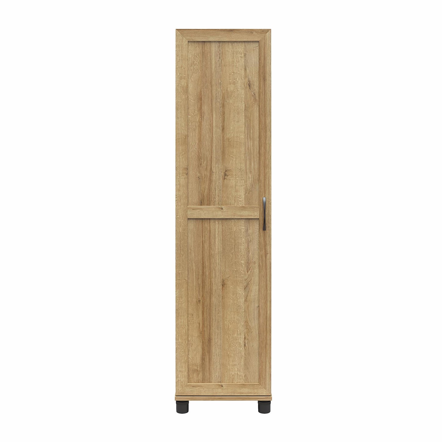 Basin Framed 60" Storage Cabinet - Natural