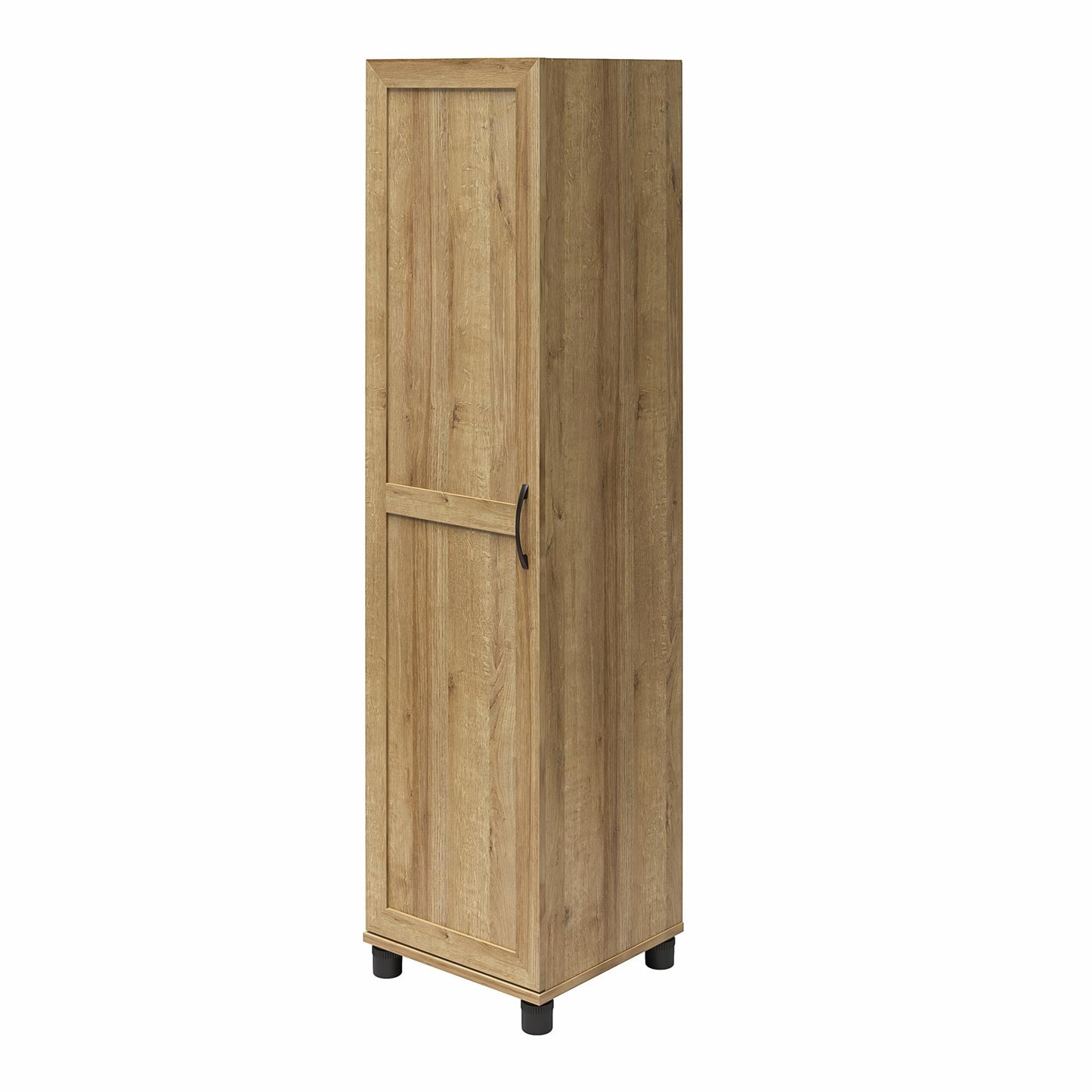 Basin Framed 60" Storage Cabinet - Natural