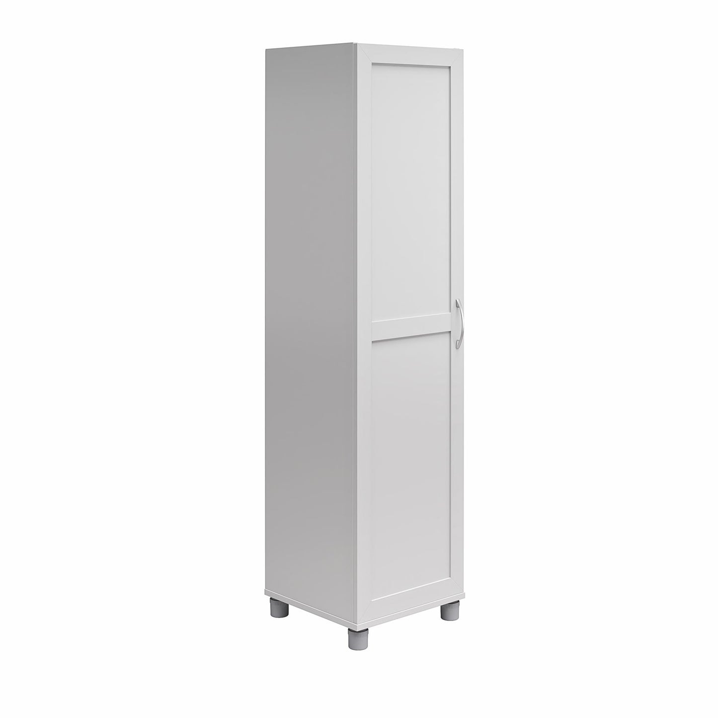 Basin Framed 60" Storage Cabinet - Dove Gray
