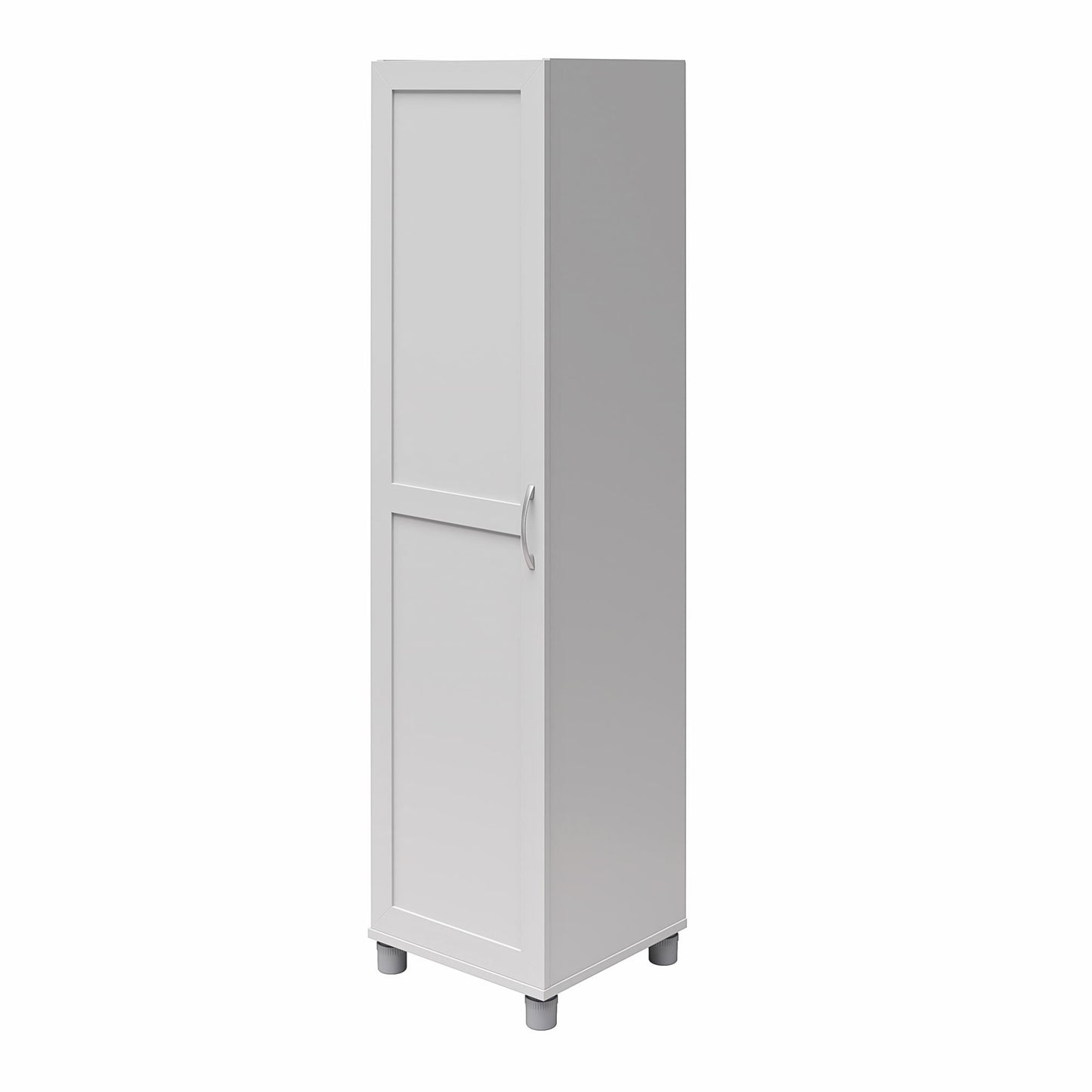 Basin Framed 60" Storage Cabinet - Dove Gray