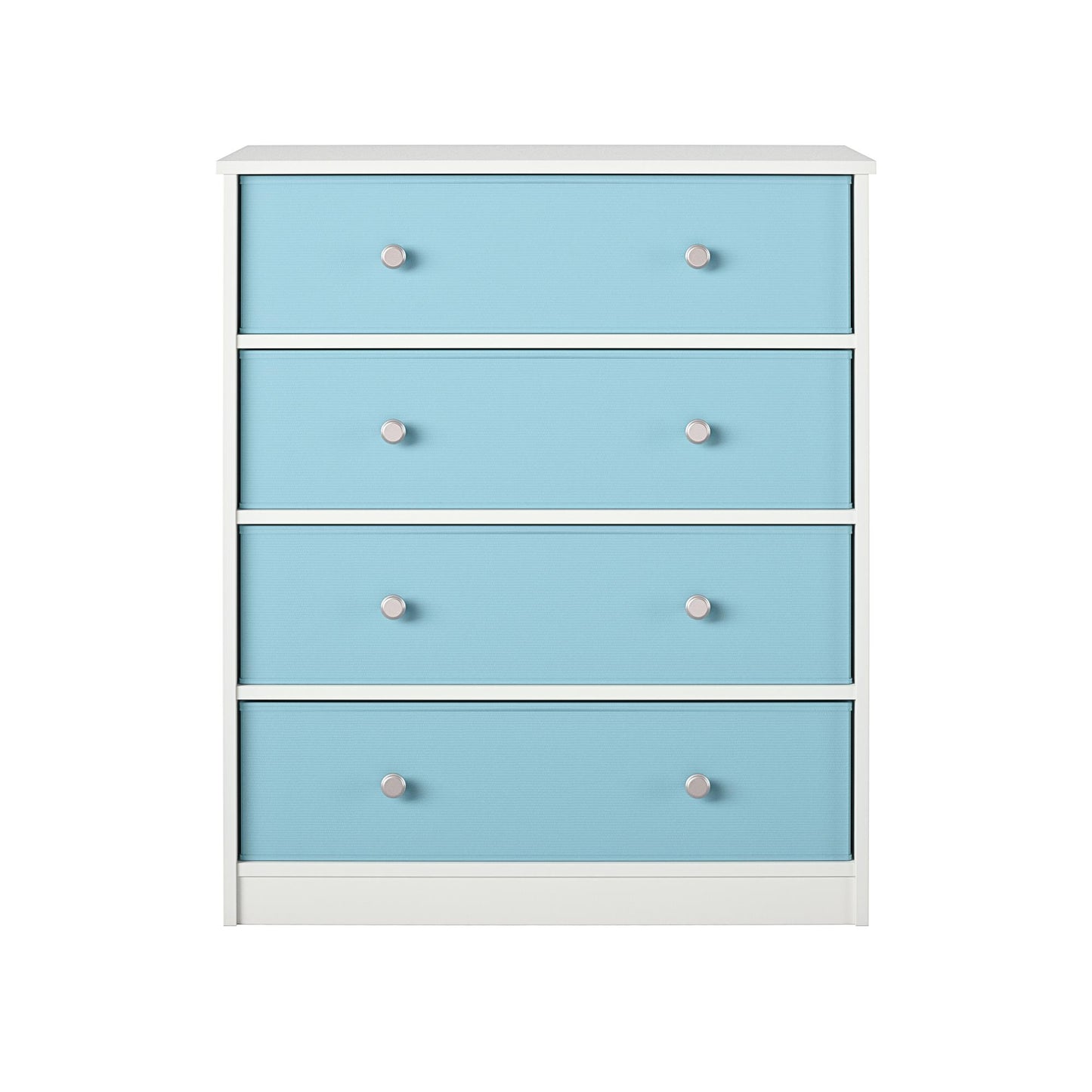 Mya Park Dresser with Fabric Bins - Light Blue
