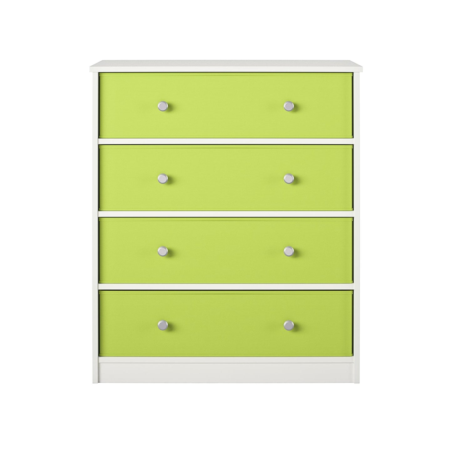 Mya Park Dresser with Fabric Bins - Apple Green
