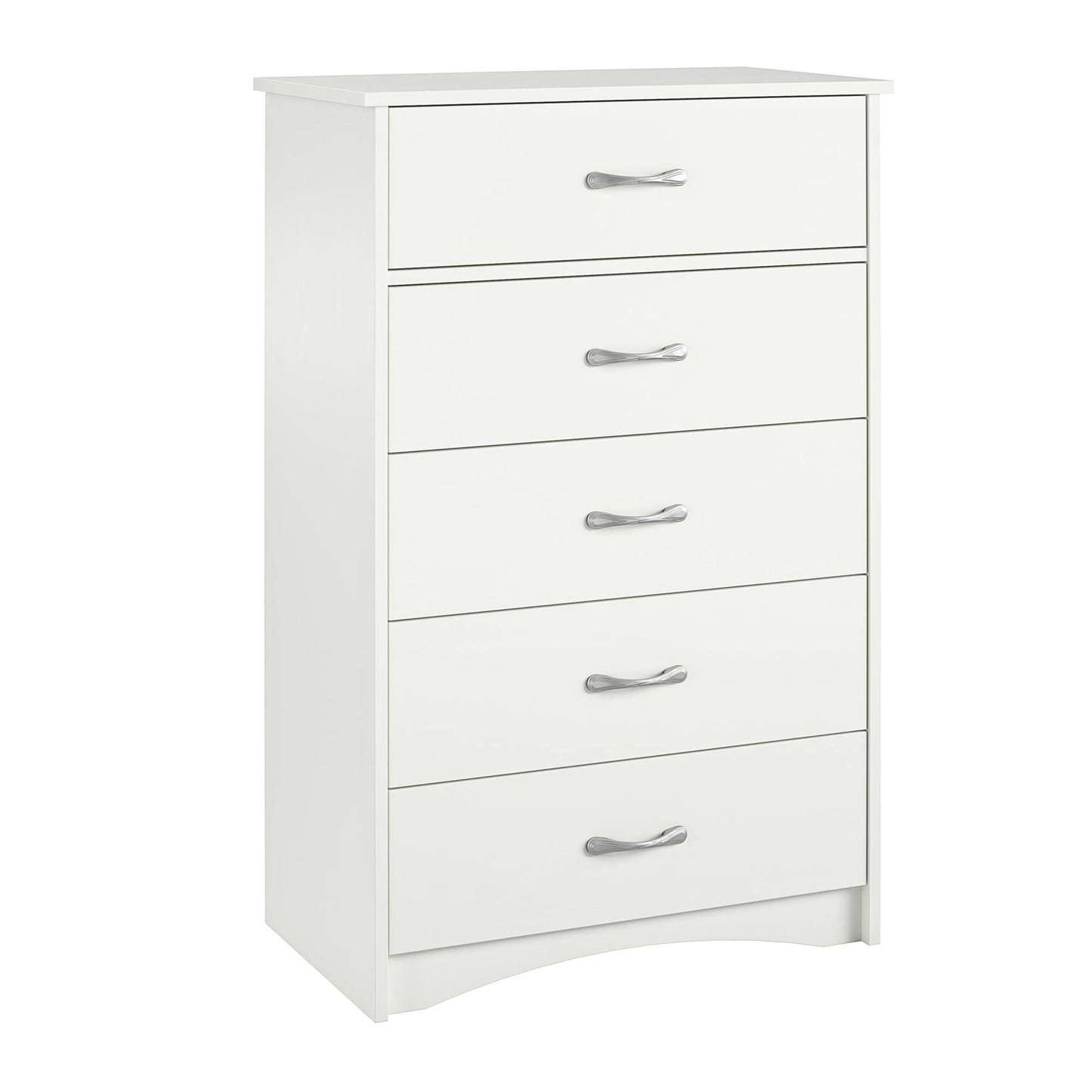 Jerry Hill 5 Drawer Dresser - Ivory Oak