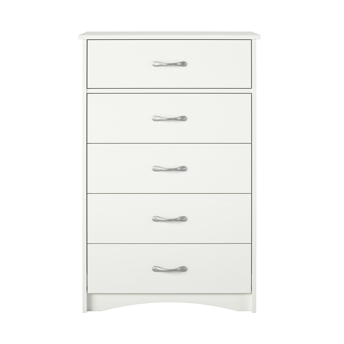 Jerry Hill 5 Drawer Dresser - Ivory Oak