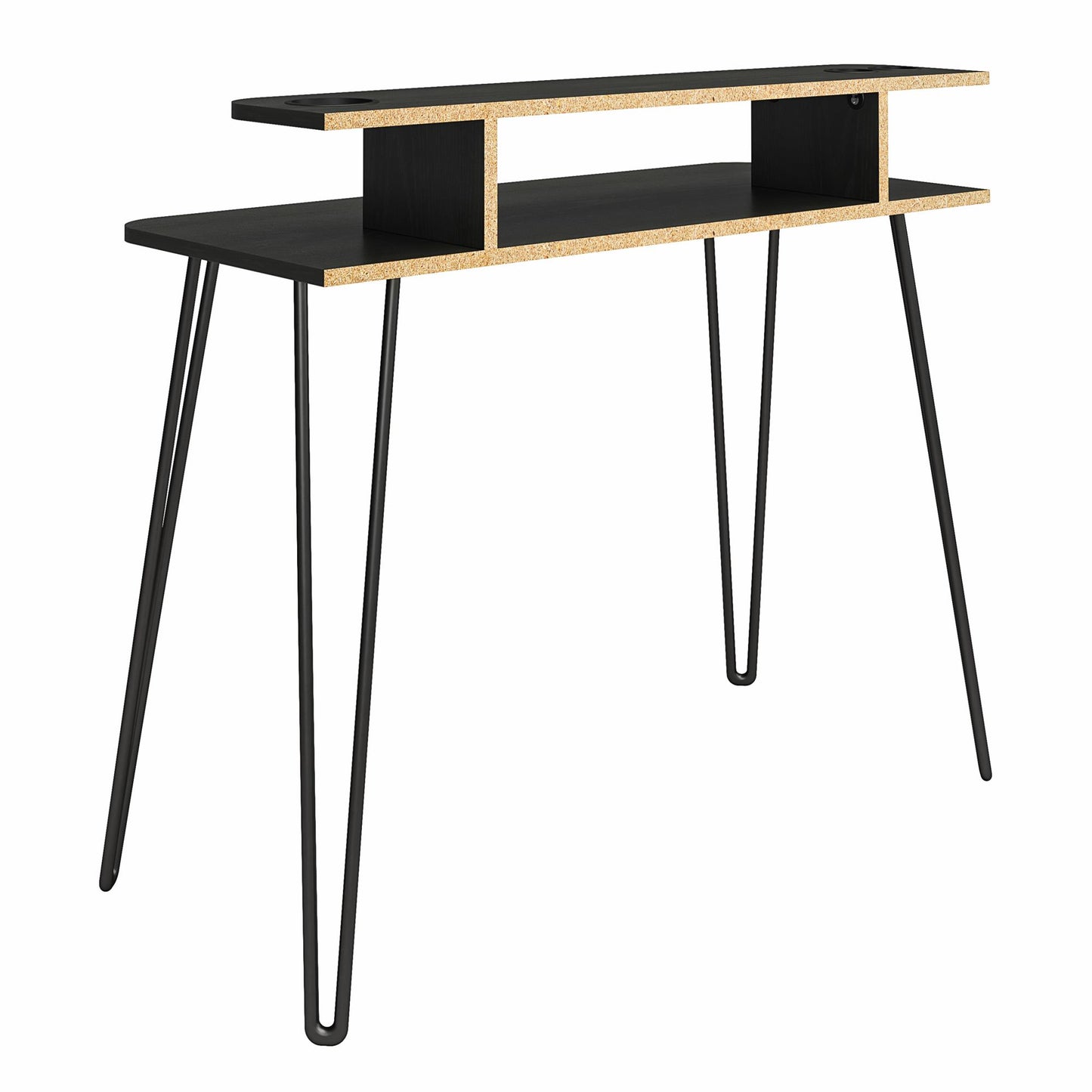 Kimberly At Home Vanity - Black Oak