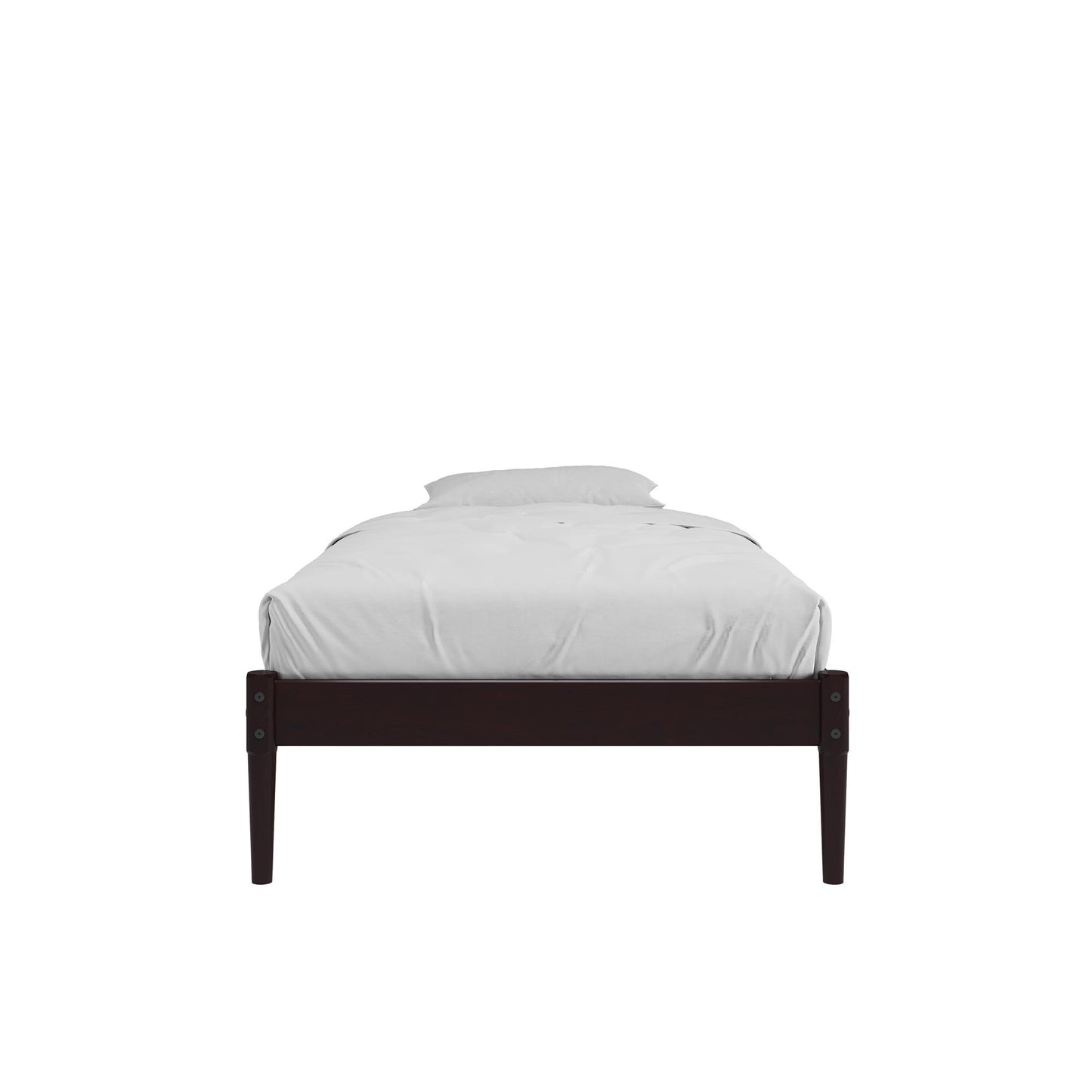 DHP Lorriana Wood Platform Bed, Twin Size, Espresso - Espresso - Twin