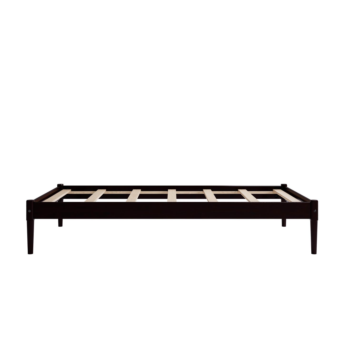 DHP Lorriana Wood Platform Bed, Twin Size, Espresso - Espresso - Twin