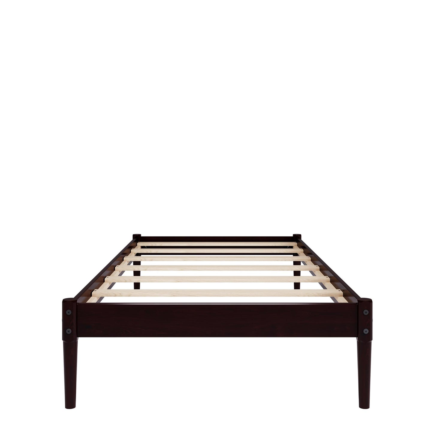 DHP Lorriana Wood Platform Bed, Twin Size, Espresso - Espresso - Twin