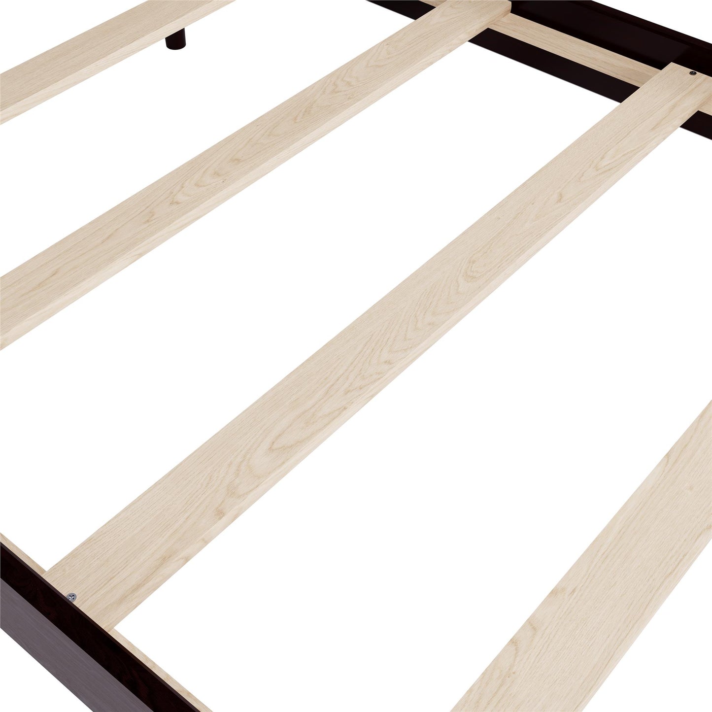 DHP Lorriana Wood Platform Bed, Twin Size, Espresso - Espresso - Twin