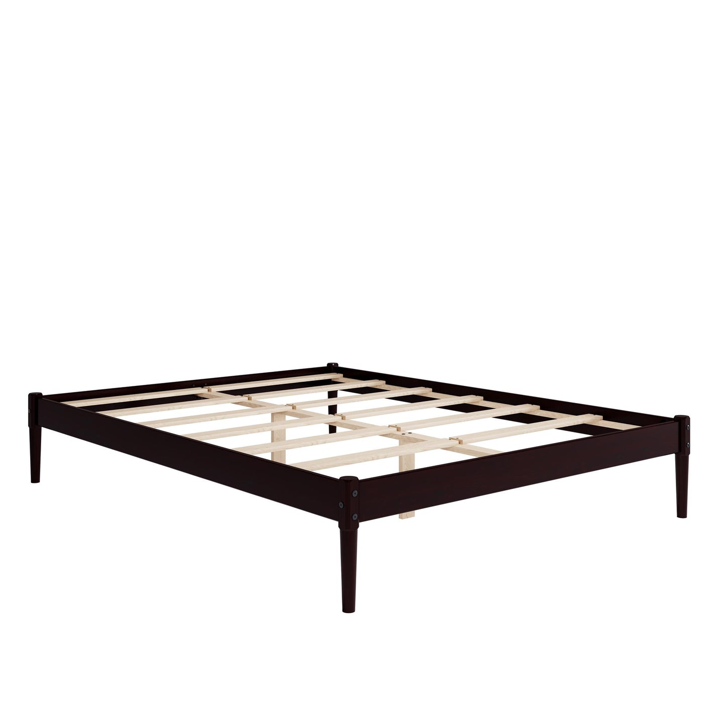 DHP Lorriana Wood Platform Bed, Queen Size, Espresso - Espresso - Queen