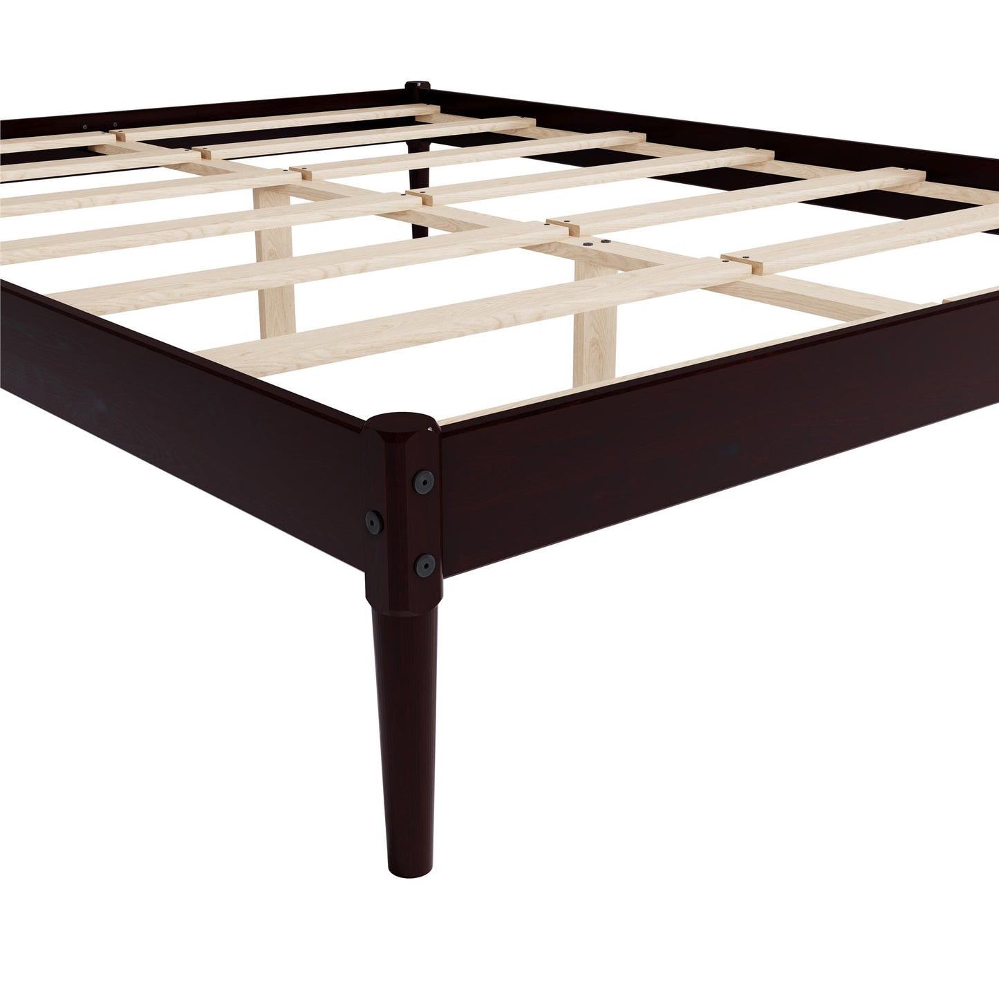 DHP Lorriana Wood Platform Bed, Queen Size, Espresso - Espresso - Queen