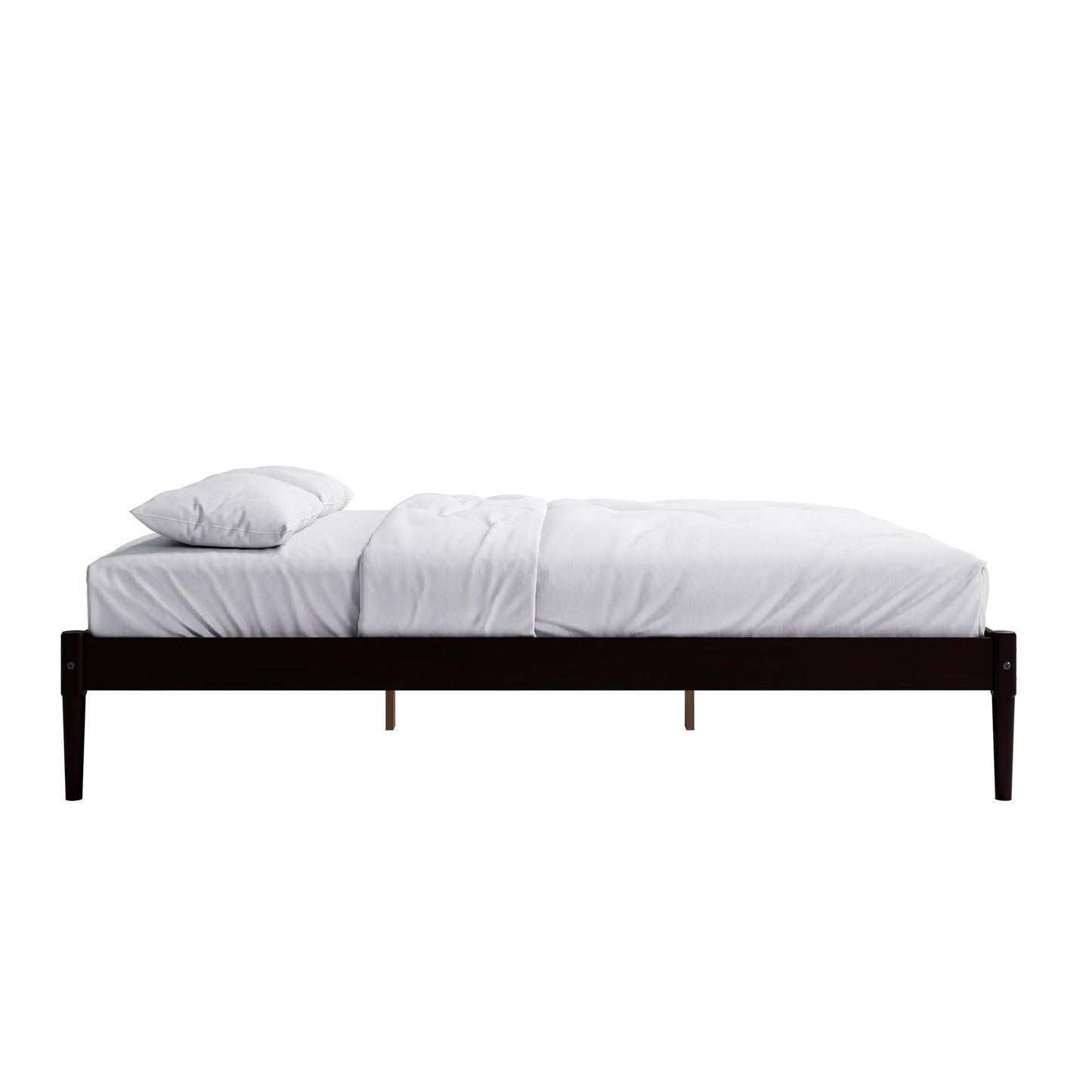 DHP Lorriana Wood Platform Bed, Full Size, Espresso - Espresso - Full