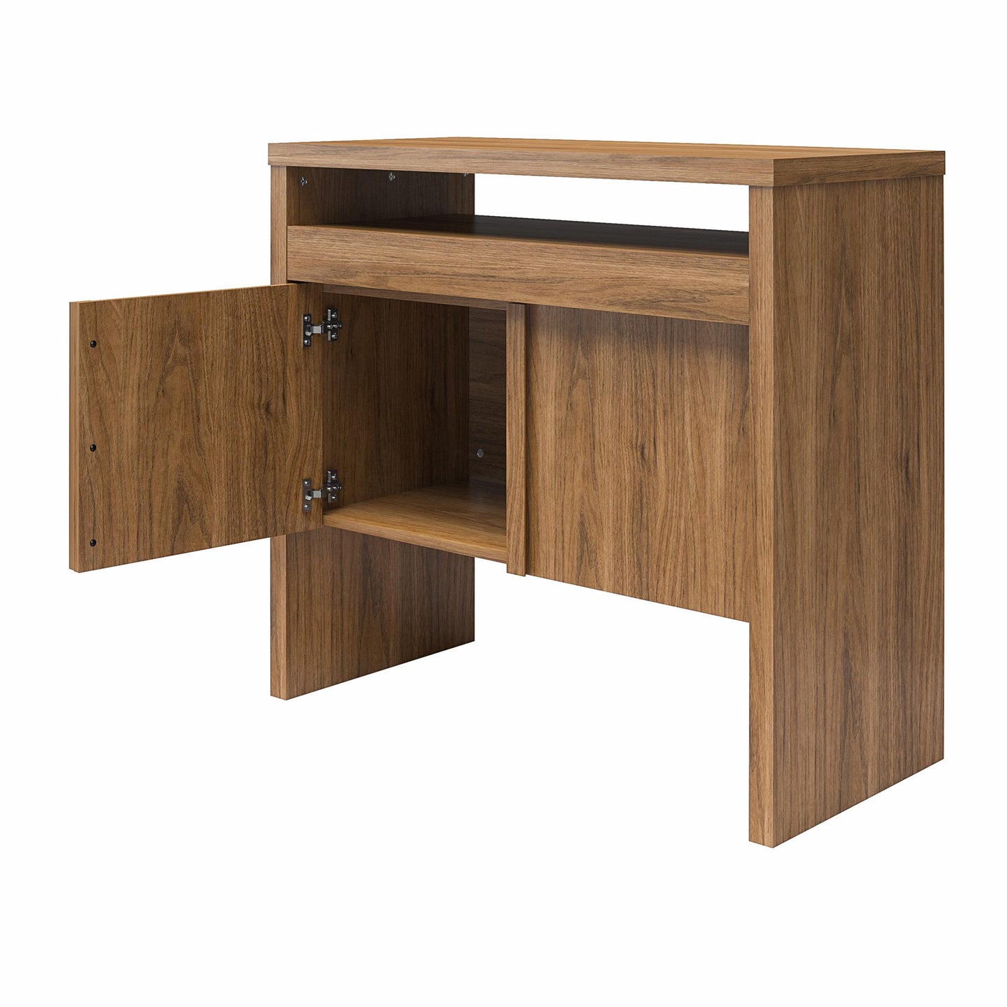 Neely Slide Out Desk - Walnut
