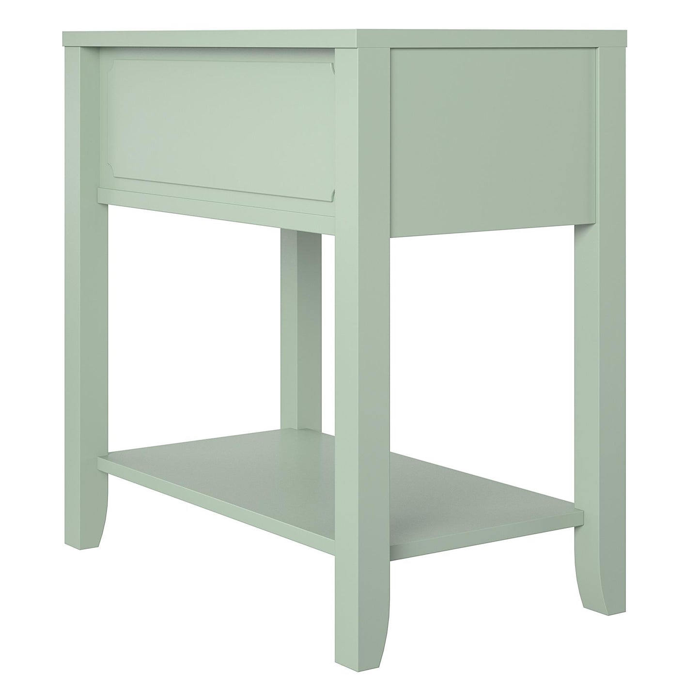 Her Majesty Narrow Side Table - Pale Green