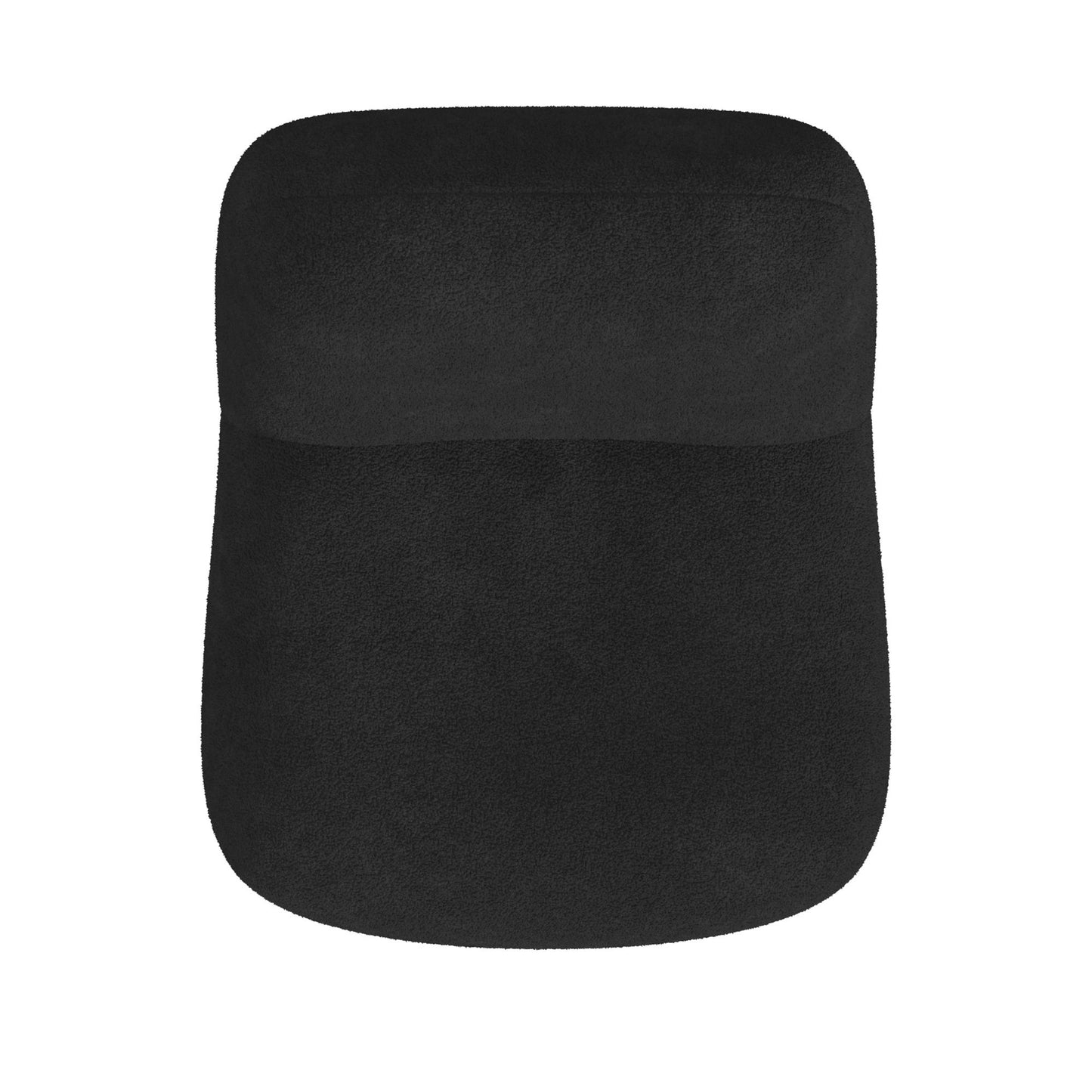 Crosby Boucle Swivel Chair - Black