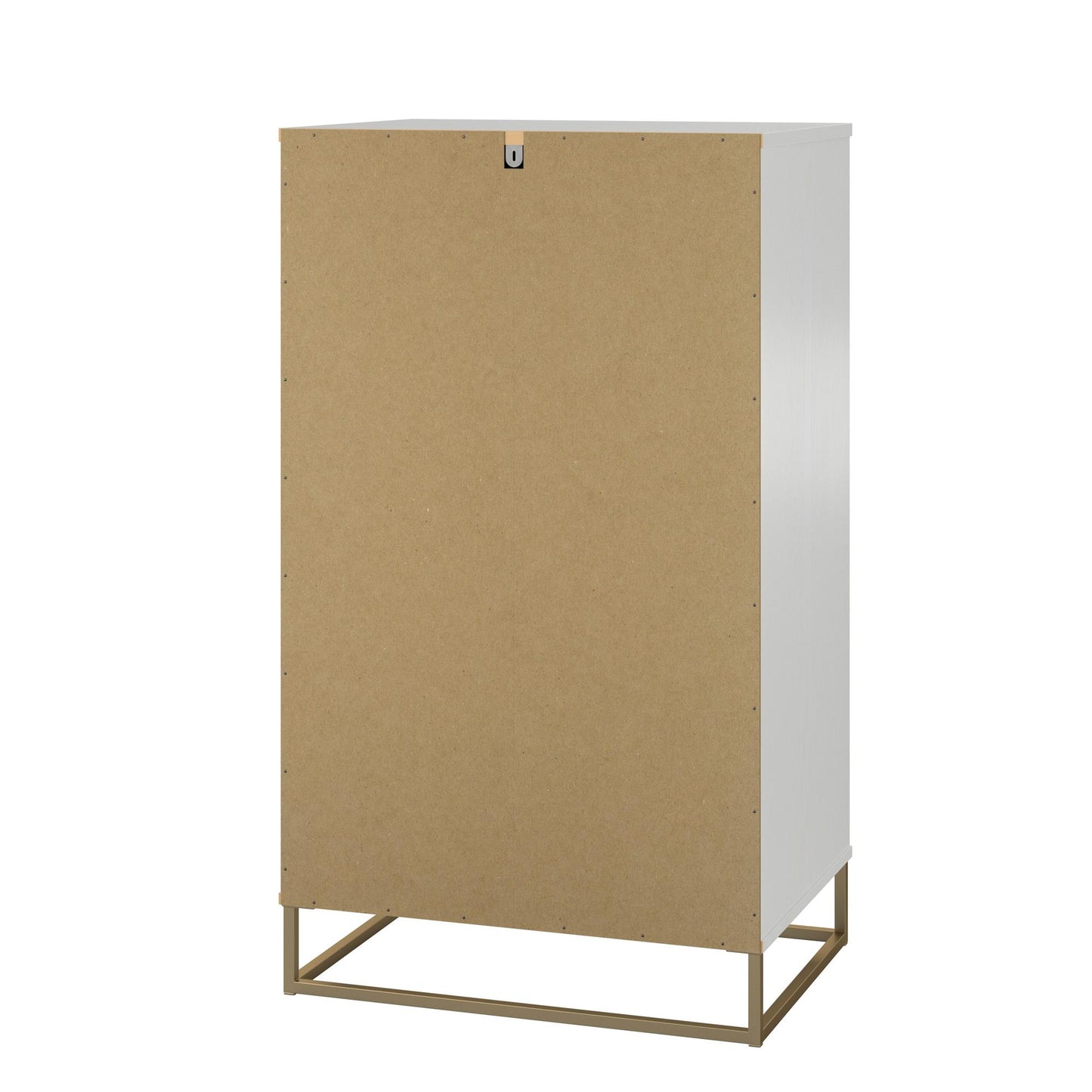 Kelly 5 Drawer Dresser - White