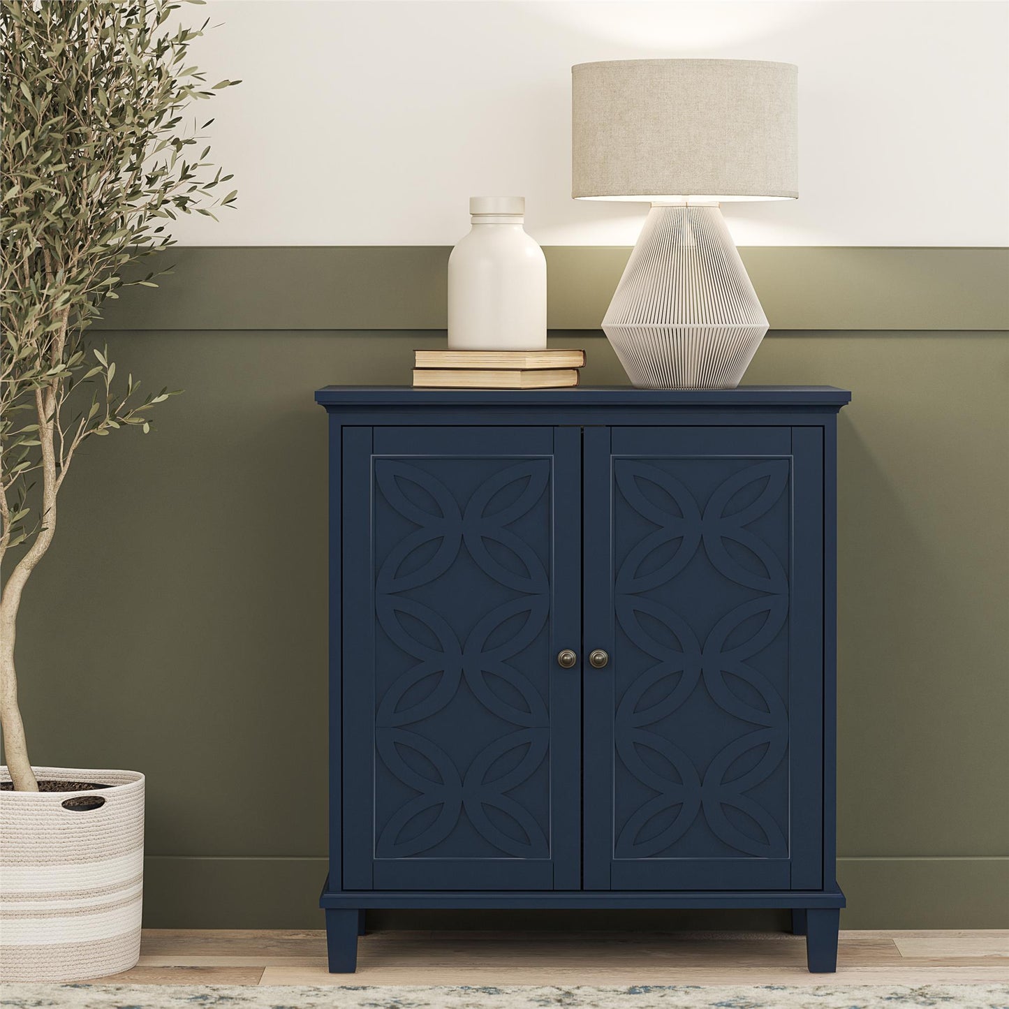 Celeste Accent Cabinet - Navy