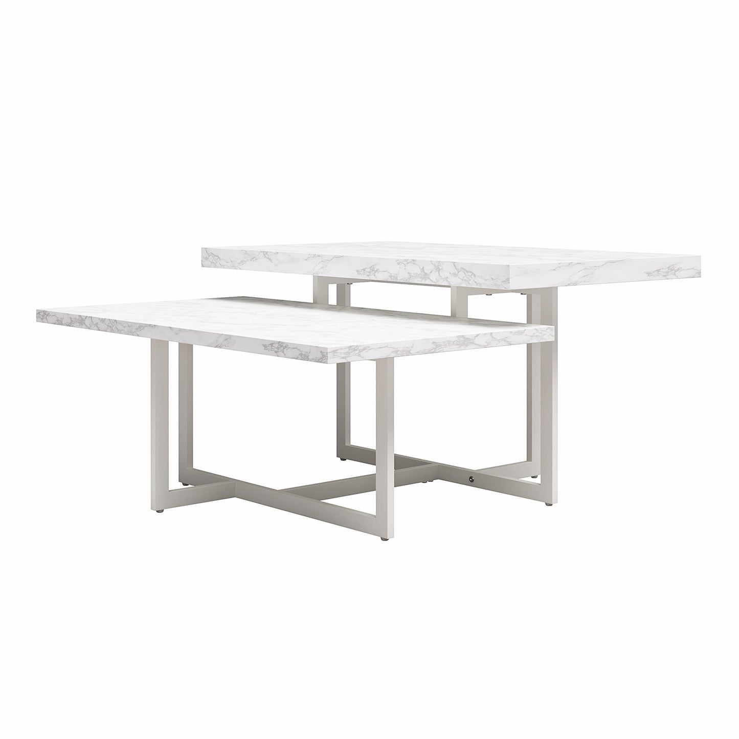 Brielle Coffee Table - White marble