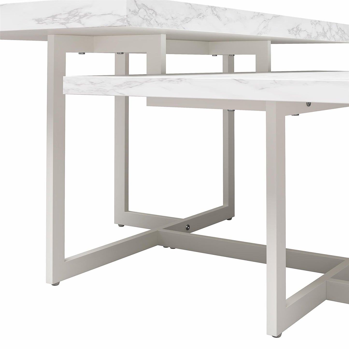 Brielle Coffee Table - White marble