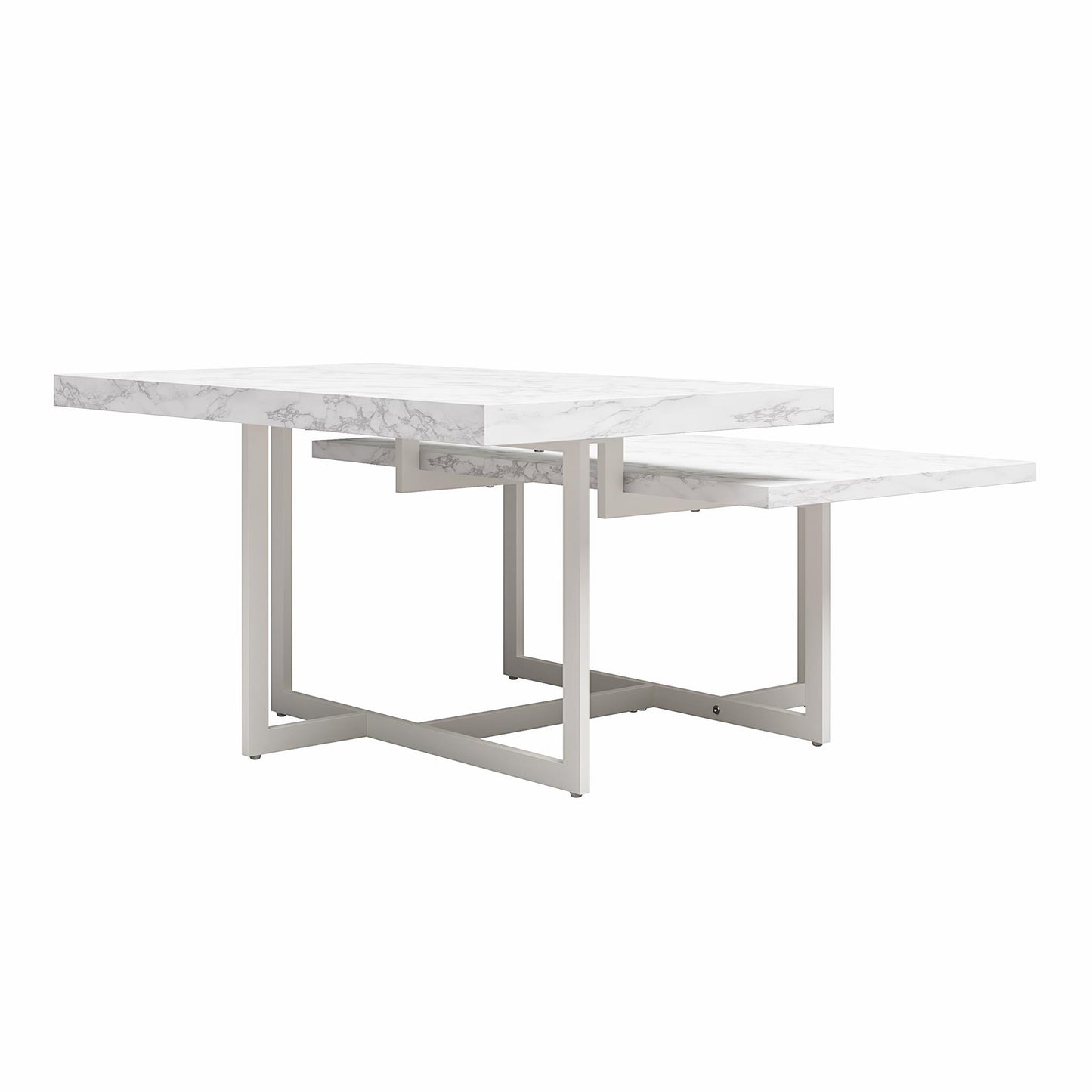 Brielle Coffee Table - White marble