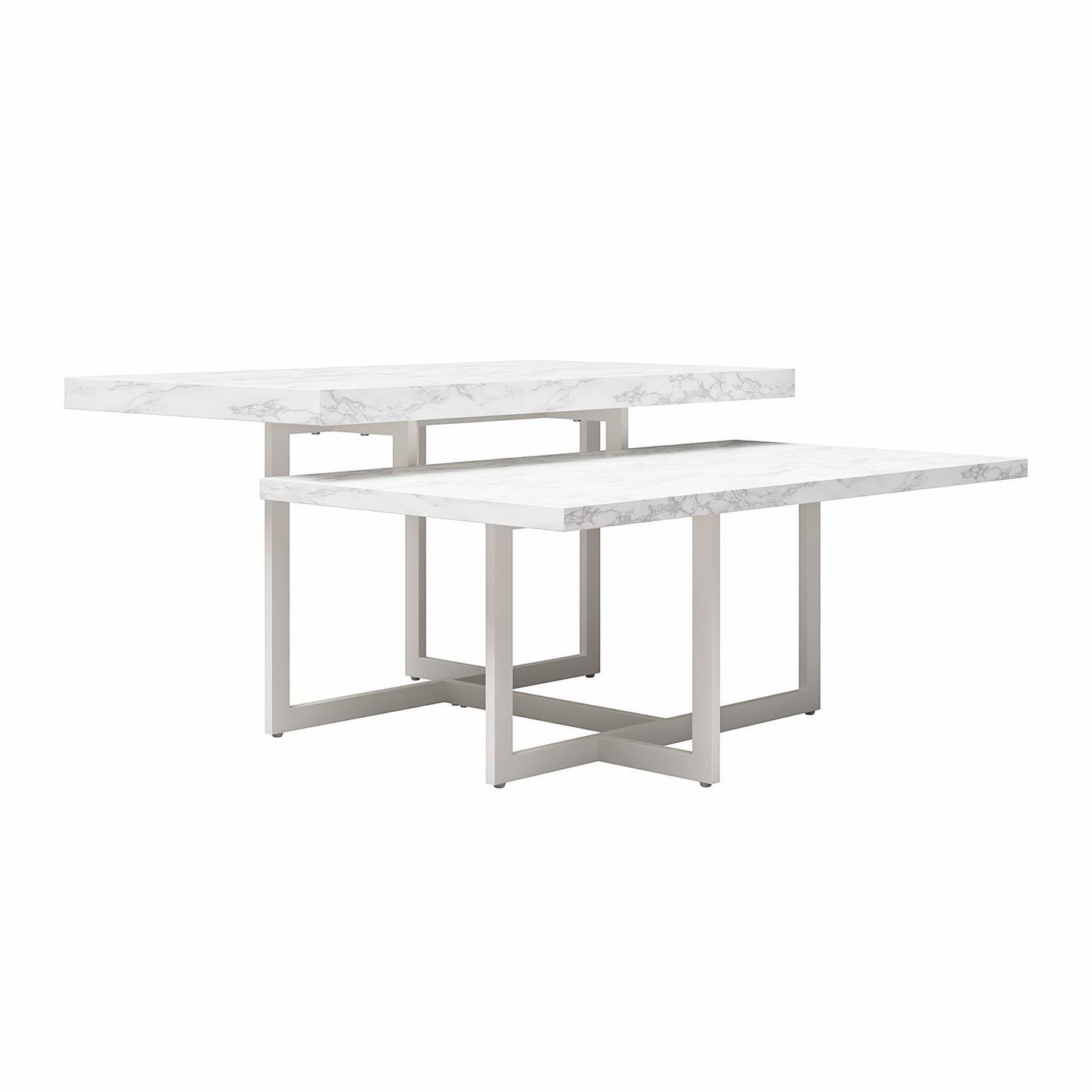 Brielle Coffee Table - White marble