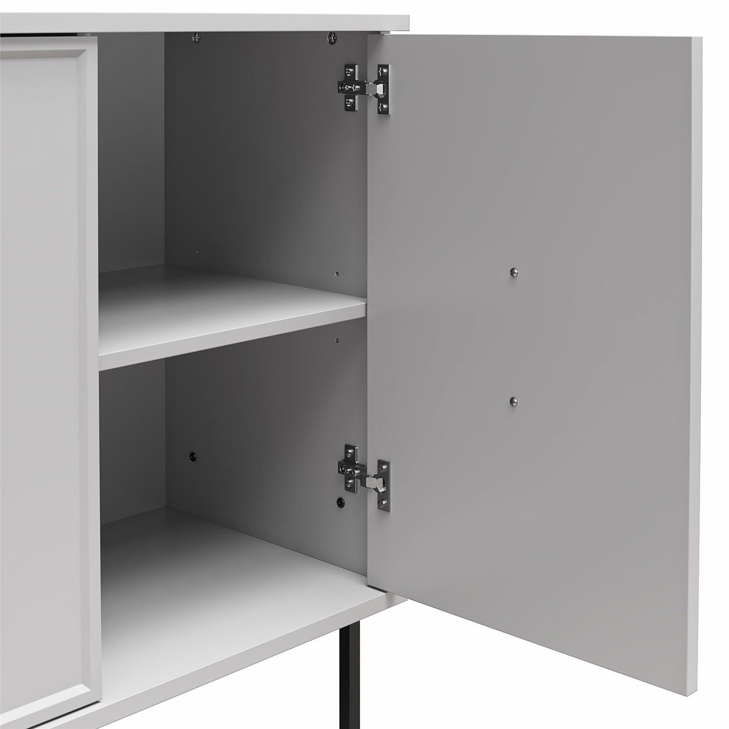Liberty 3 Door Accent Cabinet - Dove Gray