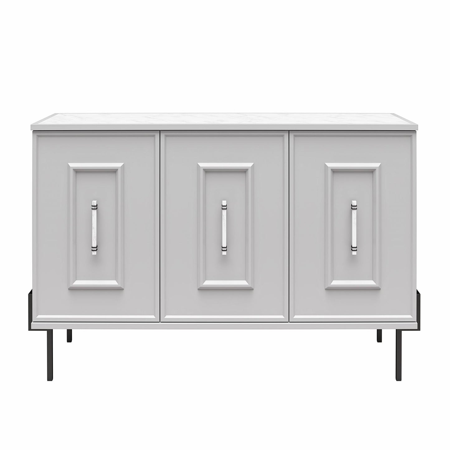 Liberty 3 Door Accent Cabinet - Dove Gray