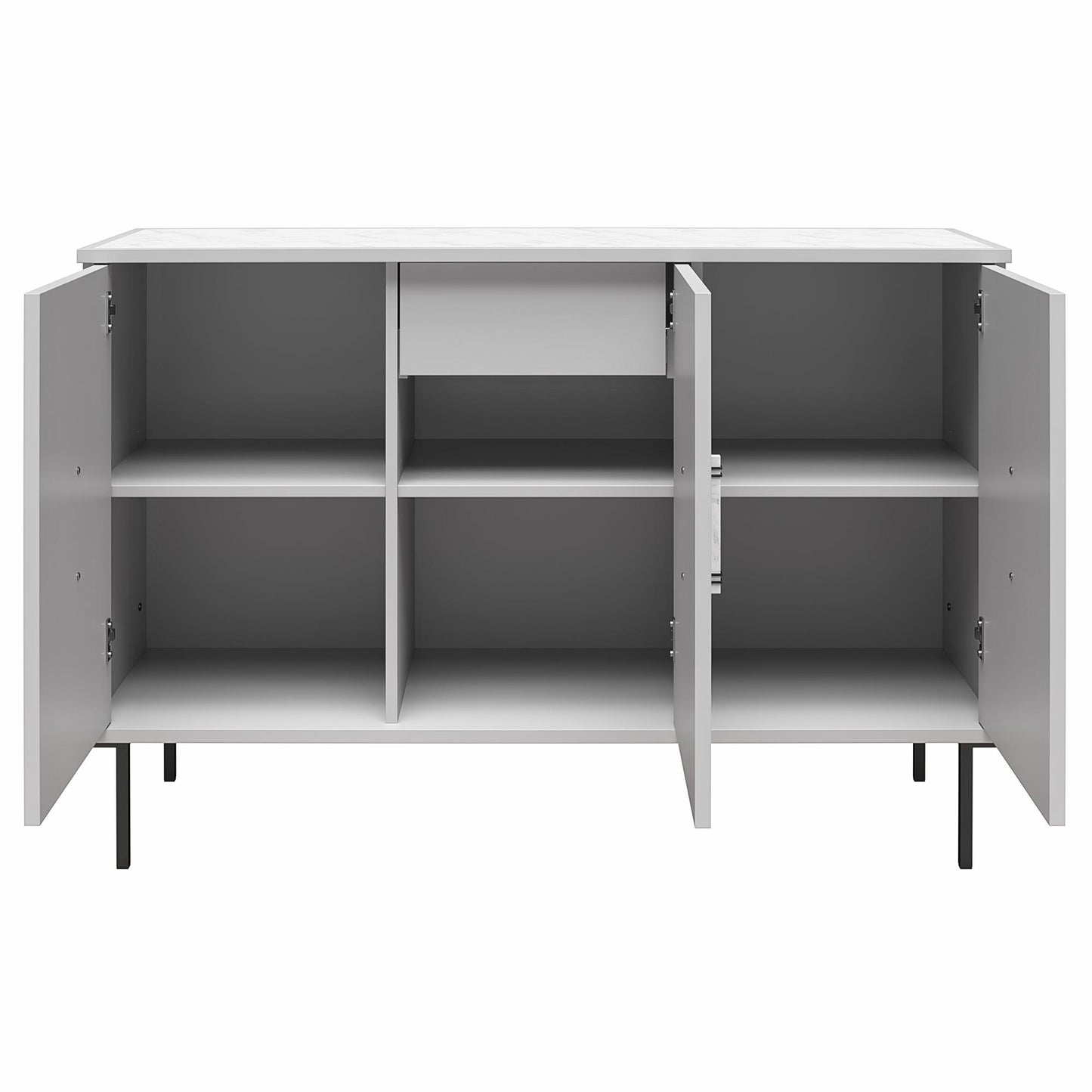 Liberty 3 Door Accent Cabinet - Dove Gray