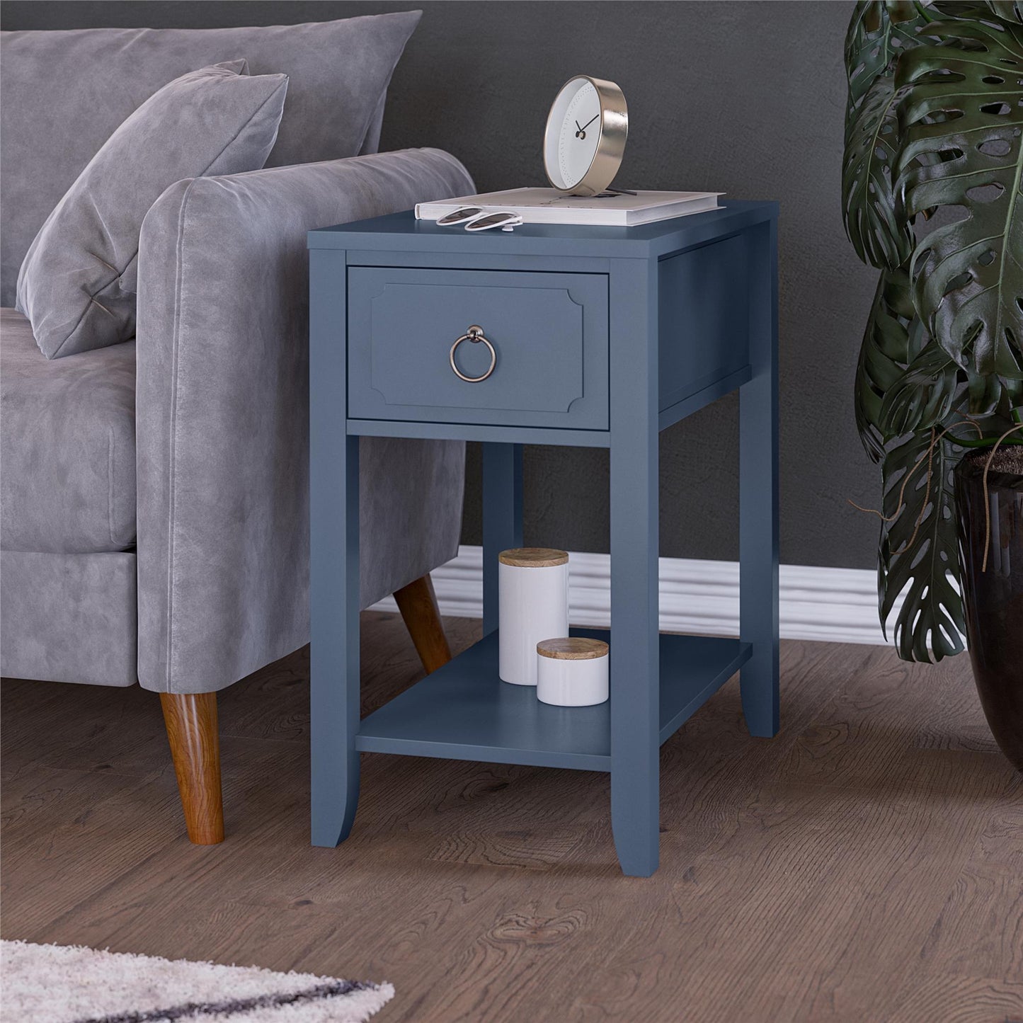 Her Majesty Narrow Side Table - Her Majesty Blue