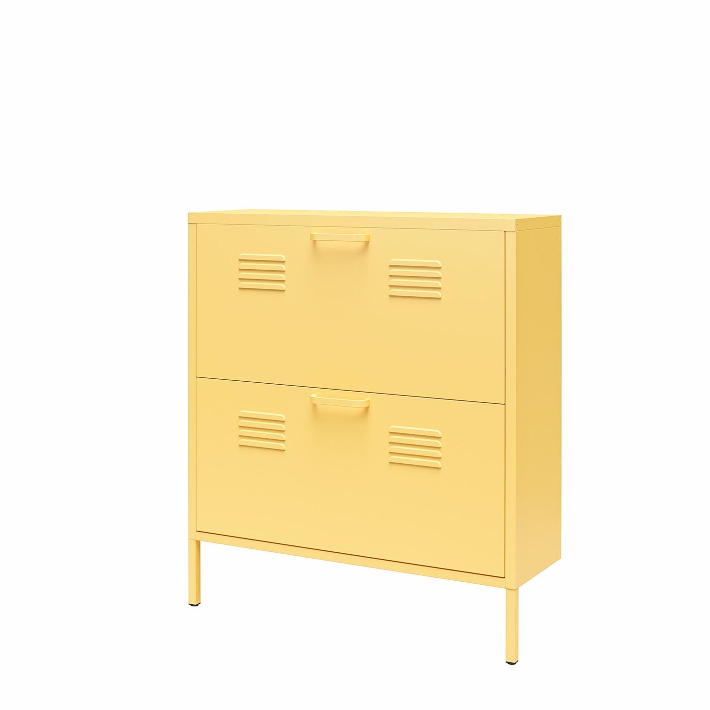 Cache 2 Door Shoe Storage - Yellow