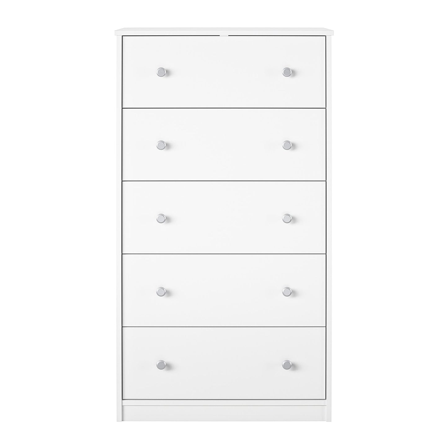 Ellwyn Tall 5 Drawer Dresser - White