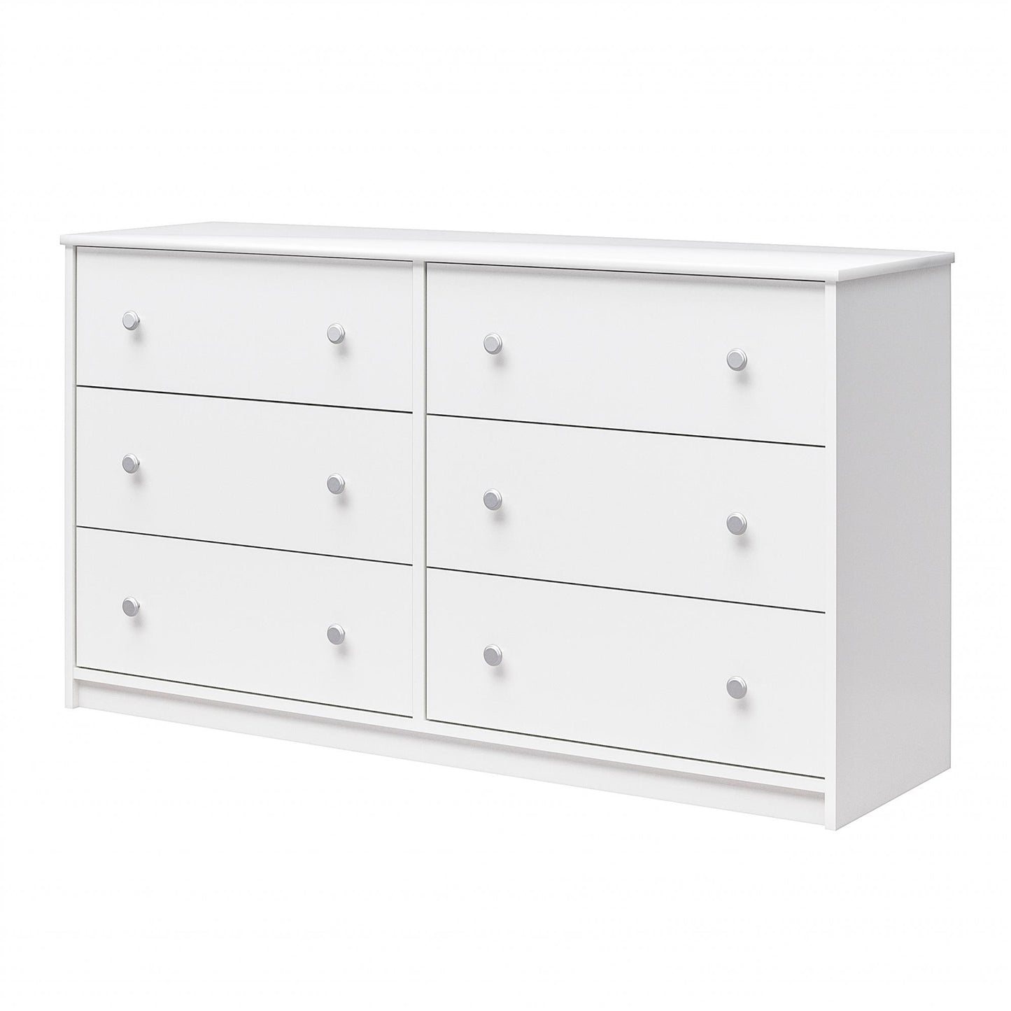 Ellwyn 6 Drawer Wide Dresser - White