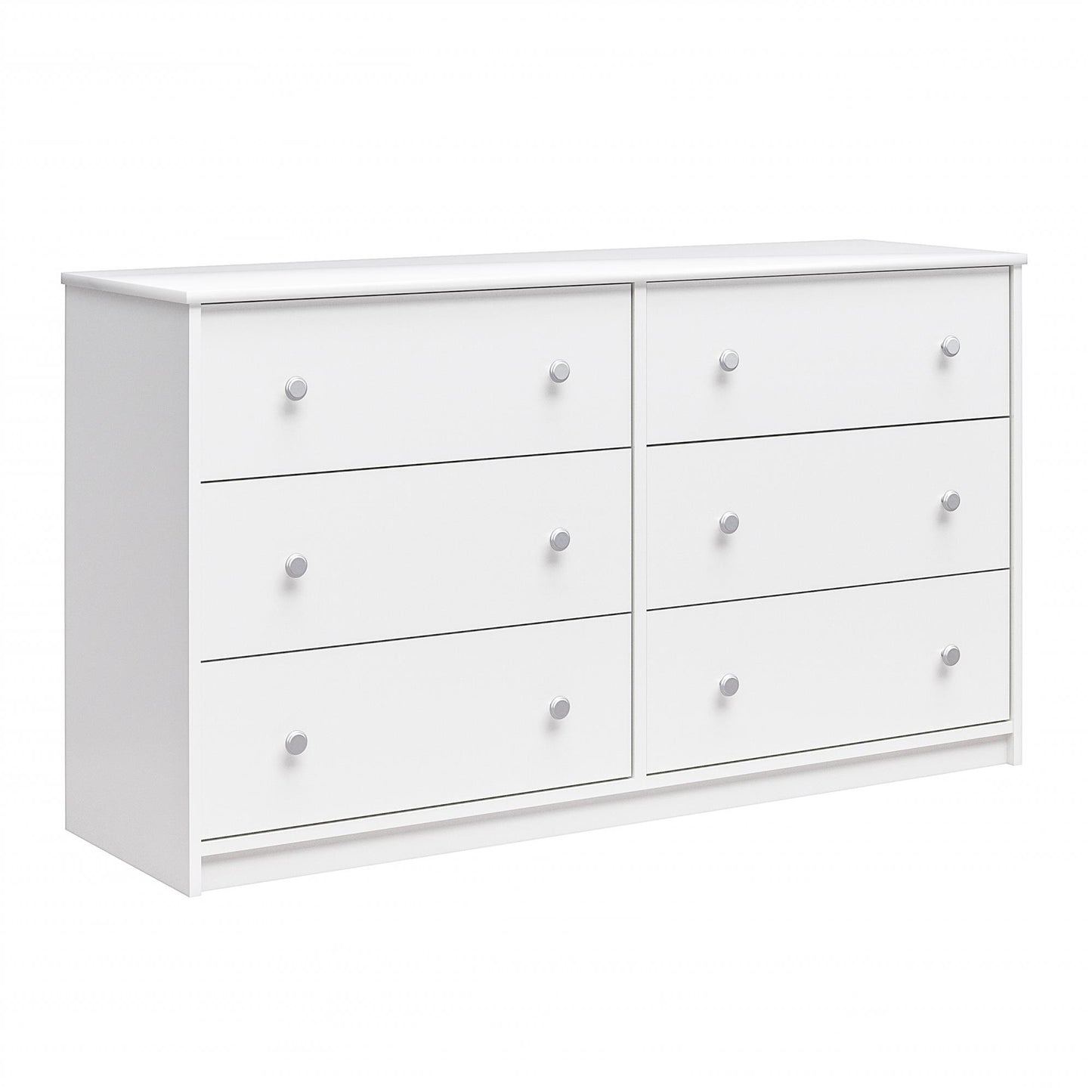 Ellwyn 6 Drawer Wide Dresser - White