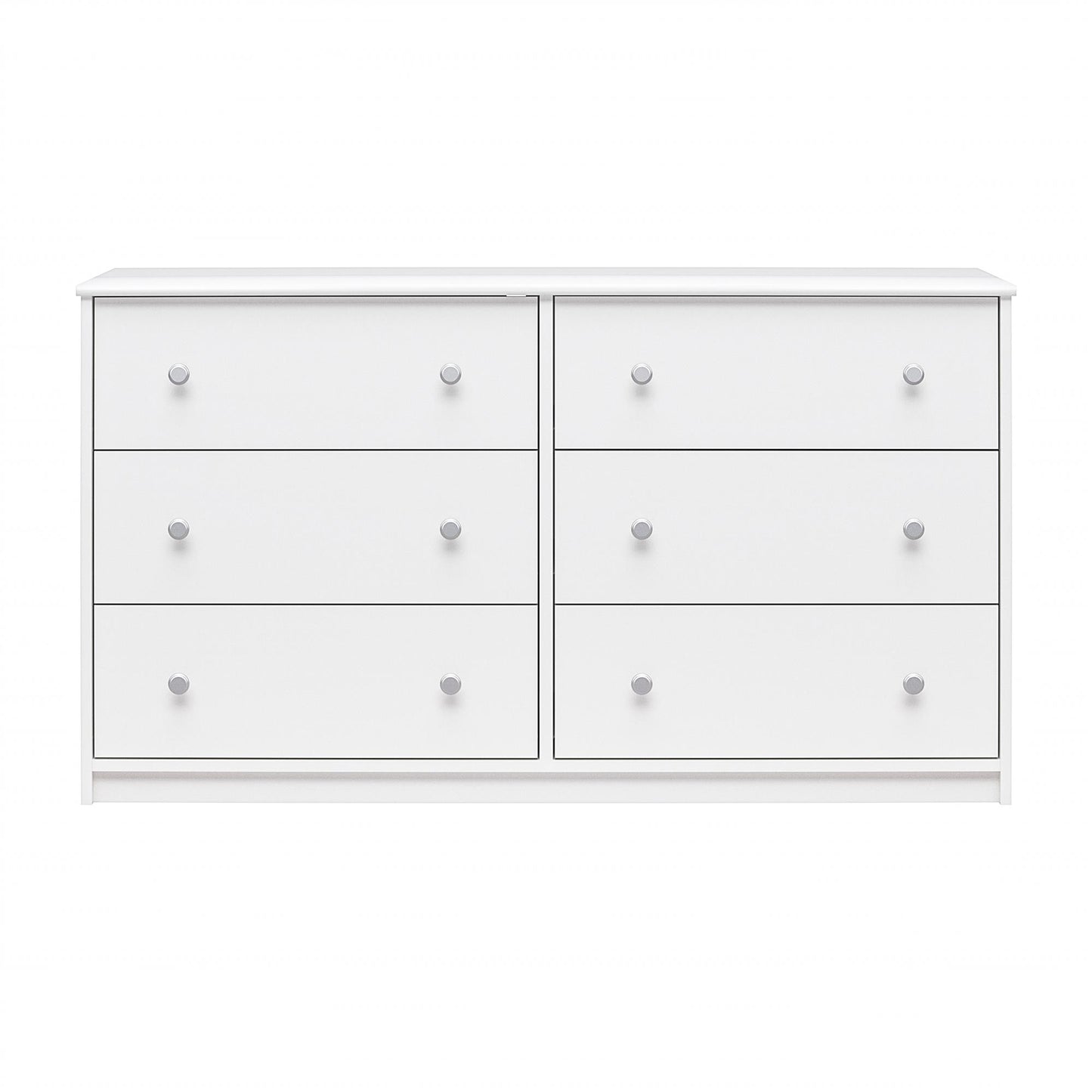 Ellwyn 6 Drawer Wide Dresser - White