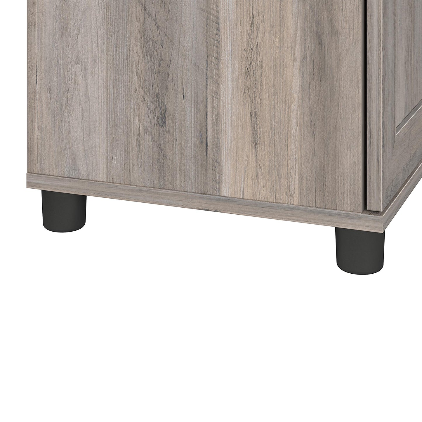 Dwyer 36in 2 Door Storage Cabinet - Gray Oak
