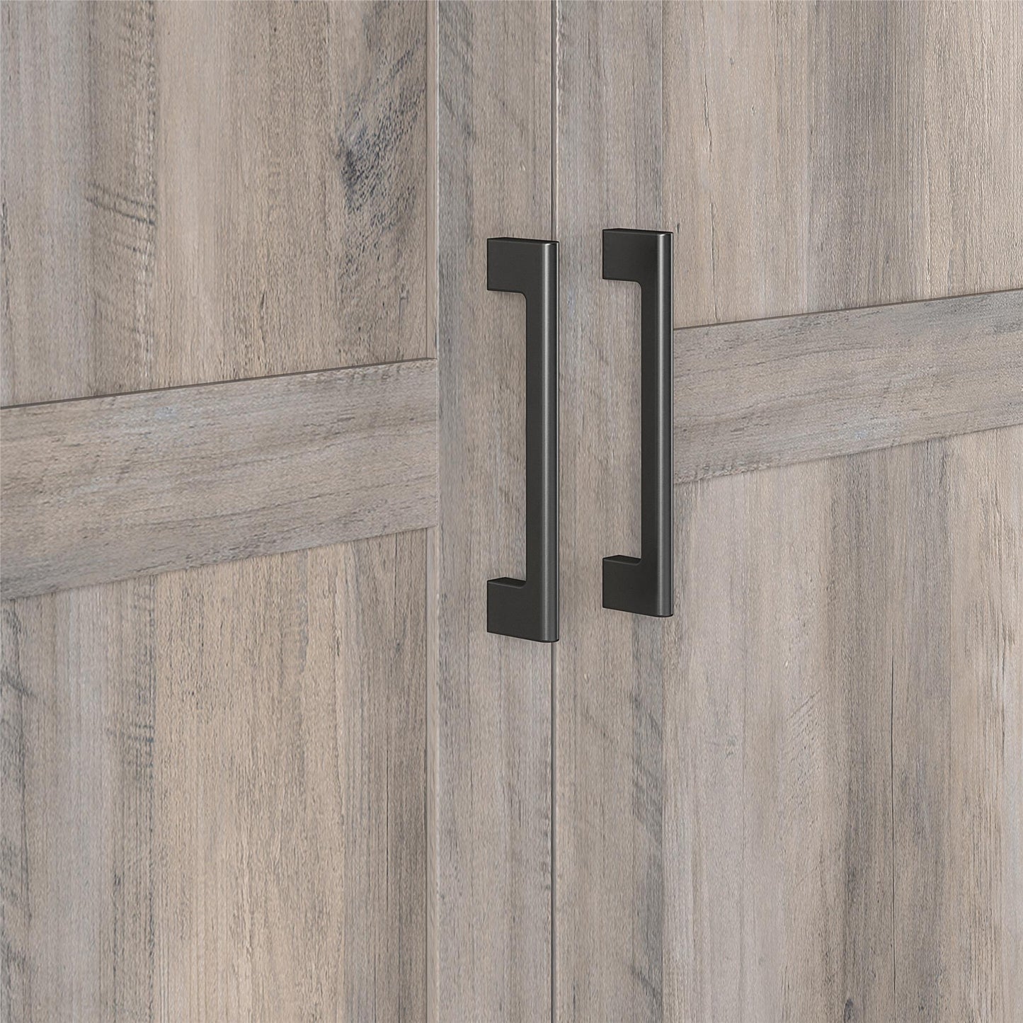 Dwyer 36in 2 Door Storage Cabinet - Gray Oak